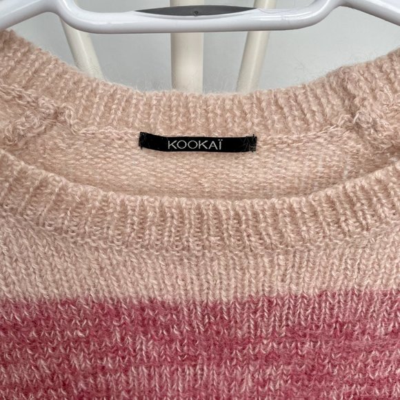 Kookai - Sweater - Size 1 -  Gradient pink - GUC - Picture 2 of 4